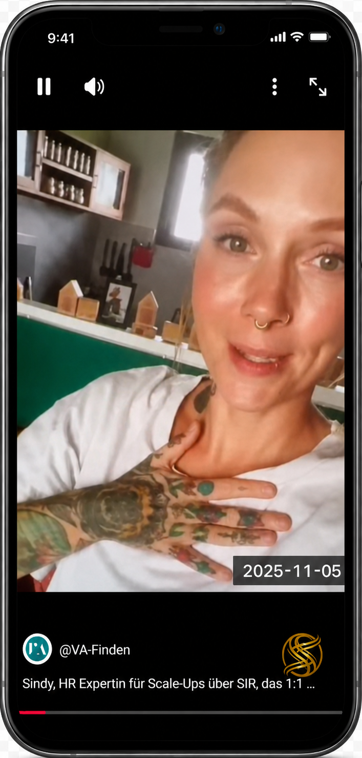 Sindy, HR Expertin über SIR